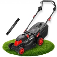 Kosiarka Elektryczna Lehmann 2600W, Kosz 40L, Mocna Do Trawnika