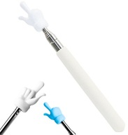 WSKAŹNIK teleskopowy RĘCZNY HAND POINTER FINGER PALEC Wysuwany bialy