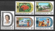 Dominika xx B936 flora architektura MNH VF