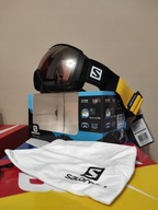 Gogle na snowboard narty Salomon XT-ONE Flash Black Safran S2