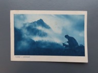 Tatry - Giewont w chmurach.