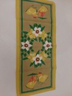 VINTAGE BIEŻNIK SERWETA SERWETKA SKANDYNAWSKA M.BUHLER Z 1950r KURCZAKI