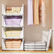 OYREL Pojemniki Plastikowe Do Przechowywania Ubioru Kuchni Sypialni Biura