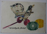 IRENA CZARNECKA - Wesołych Świąt - pisanki - zabawka ludowa