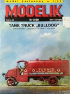 Modelik 8/00 samochód cysterna TANK TRUCK BULLDOG