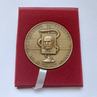 A. GLUZIŃSKI 80 LAT INTERNISTÓW POLSKICH brązowy MEDAL pudełko