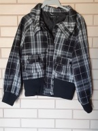 Czarno-biała kurtka w kratkę Atmosphere 16/44 / L