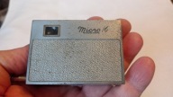 Miniaturowy metalowy aparat fotograficzny MICRO 16 .