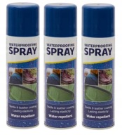 3x Impregnat wodoodporny spray do butów odzieży 300ml tkanin namiotów