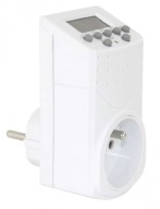Programator czasowy Düwi 002594 tygodniowy biały