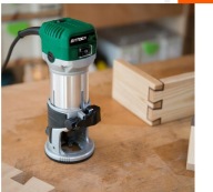 BATOCA Frezarka górnowrzecionowa 6 prędkości, DIY, tulejki 6/8 mm F13678