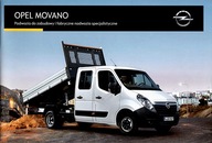 PROSPEKT SAMOCHODOWY NR 310 - OPEL MOVANO PODWOZIA DO ZABUDOWY