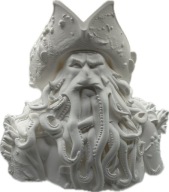 Piraci z Karaibów – Popiersie Davy Jones (25 cm) Druk 3D