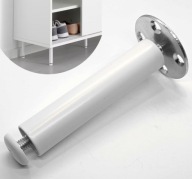 NOGA STOPKA MEBLOWA REGULOWANA BIAŁA METALOWA IKEA MACKAPAR