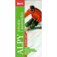 Alpy Włoskie i Austriackie MAPA ZIMOWA