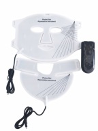 SILIKONOWA Maska LED 7 Kolorów + NIR Podczerwień | Premium SPA Set + GRATIS