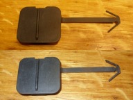 PEUGEOT 407 SW ZAŚLEPKA HAKA ZDERZAK TYŁ 9659399077 / ZK717