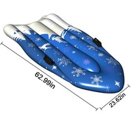 Nadmuchiwane sanki Ajkvoice 160×70x15cm -50%-