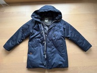 Granatowa kurtka zimowa parka RAW DENIM rozm.L MAN