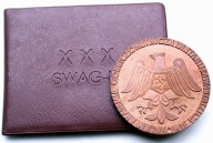 Medal Stowarzyszenie Wychowanków AGH Kraków 1945-1975 w etui XXX SWAG-H R!