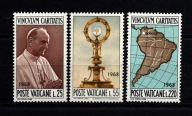 Watykan / 537-539 ( Międzynarodowy Kongres w Bogocie ) 1968 r. / czyste