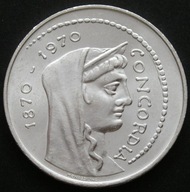 Włochy 1000 lirów 1970 - Rzym - srebro