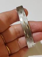 Srebrna stara bransoletka Biamet