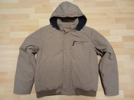 Męska, zimowa kurtka brązowa L - COTTONFIELD