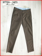 spodnie BOTTEGA del SARTO 44 EU pas 78 cm Mills & Sons chinos chinosy
