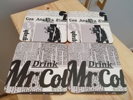 PODKŁADKI KORKOWE kwadratowe Gazeta HOME&YOU