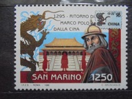 San Marino Mi. 1651** Marco-Polo w Chinach