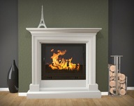 kominek . portal kominkowy. kamień naturalny