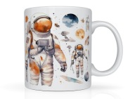 Kubek z nadrukiem KOSMOS dla dziecka na prezent urodziny