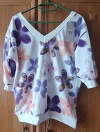 Bluzka wielokolorowa w kwiaty roz. M, nowa