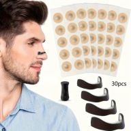 Magnetyczne Klipsy na Chrapanie Zestaw + 30 Sztuk naklejek