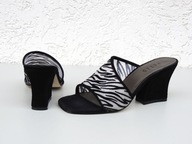 Eleganckie zamszowe "PAZZO" rozmiar 8M (38,5)