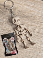 Breloczek Szkielet 3D - Brelok Druk3d fidget Keychain mixGadzet
