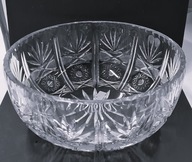 Kryształowa misa prl