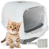 KUWETA DLA KOTA DUŻA Z FILTREM ZAMKNIĘTA ŁOPATKA ZABUDOWANA WYTRZYMAŁA