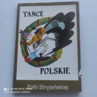 POCZTÓWKI 9 szt ZESTAW TAŃCE POLSKIE ZOFII STRYJEŃSKIEJ