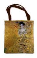Torba shopperka z nadrukiem GUSTAV KLIMT ADELE