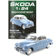 SKODA 1200 Škoda nadčasové ikony nr 1 DeAgostini 1:24 Kultowe PRL