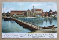 MALBORK (Marienburg) Zamek Krzyżacki Most 1904 r. – stempel Westpreussen