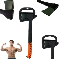 SIEKIERA UNIWERSALNA MAŁA ROZŁUPUJĄCA TOPOREK DO RĄBANIA DREWNA 45cm 980g