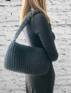 MAMAJASTUDIO Mała torebka na ramię, jeans torba .