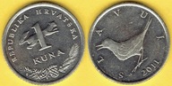 CHORWACJA 1 Kuna 2011 r.