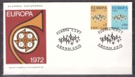 Grecja CEPT Europa koperty FDC 1972