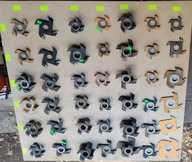 Frezy nasadzane proste kątowe profilowe używane