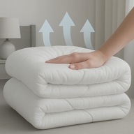 KOŁDRA 160x200 CAŁOROCZNA ANTYALERGICZNA POLSKA MIKROFAZA LEKKA 300GSM