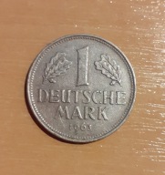Niemcy 1 marka deutsche mark 1963